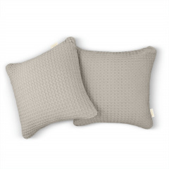 Наволочка COSAS Bronze Greek Waffle 50х50 см Пісочний Коломия