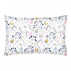 Підлітковий комплект без простирадла COSAS FLOWERS Ранфорс 155х215 см Рожевий Кривий Ріг