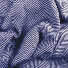 Плед бавовняний COSAS TWISTY 200х230 см CS4 Синій Куйбишеве