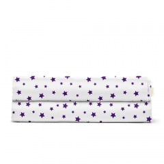 Простирадло полуторне 155х240 см PURPLE STARS COSAS Фіолетовий Київ