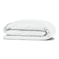 Евро постель с простыней на резинке SNOW CS2 COSAS Белый 200х220 см Киев