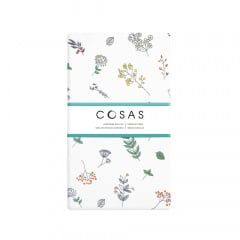 Євро постіль з простирадлом на гумці GREY GEOMETRY CS9 COSAS сірий 200х220 см Слов'янськ