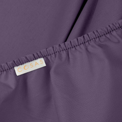 Євро постіль з простирадлом на гумці MINI DOTS CS24 COSAS рожевий 200х220 см Єланець