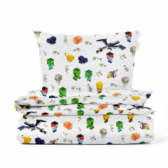 Подростковая постель без простыни MINECRAFT COSAS Зеленый 155х215 см Братское