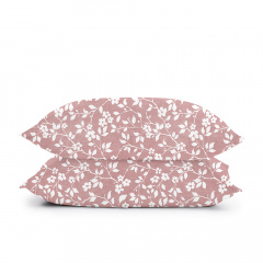 Набір наволочок COSAS ROSE FLOWERS Ранфорс 50х70 см Червоний Братське