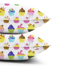 Набір наволочок COSAS CAKES 50х70 см Рожевий Конотоп