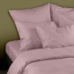 Евро постельное белье сатин LILAC Cosas лиловый 200х220 см Братское