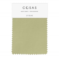 Скатертина на стіл водовідштовхувальна COSAS 100х100 OLIVE Шепетівка