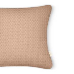 Наволочка 50х50 см Copper Waffle Weave COSAS Мідний Ковель