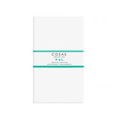 Евро постель с простыней на резинке Mousse COSAS Шоколад 200х220 см Славянск