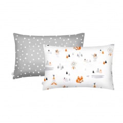 Набір наволочок COSAS ANIMALS 40х60 см Сірий Нова Прага