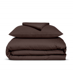Подростковое постельное белье сатин WALNUT Cosas Шоколад 160х220 см Обухов
