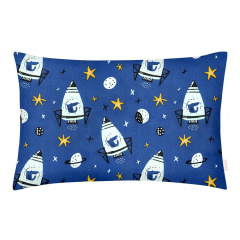 Євро наволочка COSAS BLUE SPACE Ранфорс 50х70 см Бірюзовий Нова Каховка