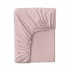 Двуспальная постель сатин с простыней на резинке BLUSH Cosas Сакура 180х220 см Гуляйполе