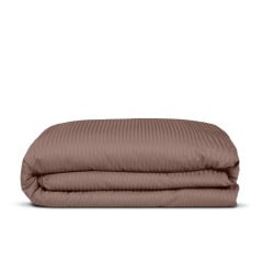 Полутораспальный пододеяльник сатин 160х220 см LATTE Cosas Коричневый Бердянск