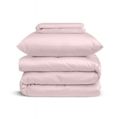 Дитяча постільна білизна сатин у ліжечко SAKURA Cosas рожевий 110х140 см Гуляйполе