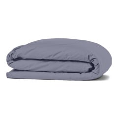 Євро постіль з простирадлом на гумці Stormy CS5 COSAS Сталевий 200х220 см Київ