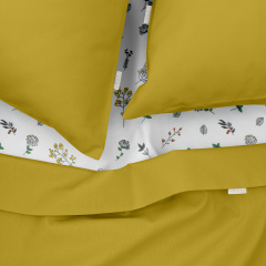 Полуторное постельное белье Marmalade CS2 COSAS Шафран 160х220 см Ахтырка