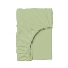 Детская простыня COSAS OLIVE Ранфорс 60х120х12 см Оливка Долина