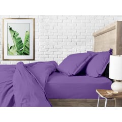 Набір наволочок COSAS DARK PLUM & PLUMLIGHT SET 50х70 см 4 шт Фіолетовий Київ