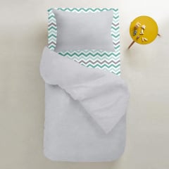 Дитяча постільна білизна Smoky CS4 COSAS сірий 110х140 см Львів