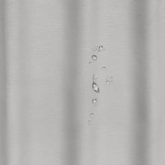 Шторка для душу та ванної COSAS SILVER 180x180 см Сірий Дубно