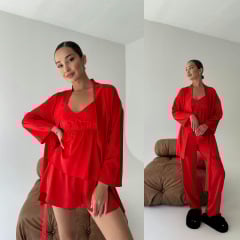 Домашняя одежда женская COSAS Olympia S Красный (173_Olympia_red_S) Гайсин