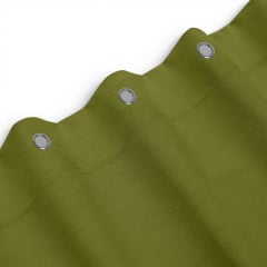 Шторка для душа и ванной COSAS AVOCADO с кольцами 180х200 см Хаки Бушево