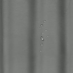 Шторка для душу та ванної COSAS IRON з кільцями 180х180 см Сірий Стрий