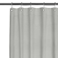 Шторка для душа и ванной COSAS SILVER с кольцами 180х180 см Серый Киев
