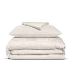 Подростковое постельное белье сатин ALMOND Cosas Кремовый 160х220 см Южноукраинск