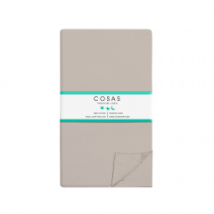 Евро постель с простыней на резинке BRONZE CS3 COSAS Кварц 200х220 см Дзензелевка