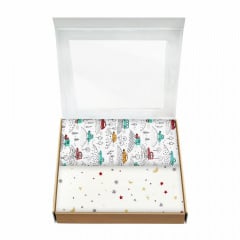 Набір пелюшок COSAS MOON CARS Бязь 80х100 см 2 шт Білий Киев