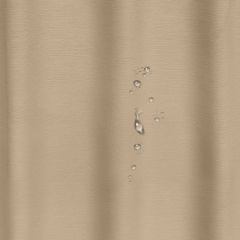 Шторка для душа и ванной COSAS SAND с кольцами 180х180 см Бежевый Новая Прага