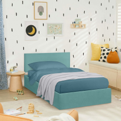 Ліжко односпальне COSAS Papaya Nevada 90х200 см Бірюзовий Київ