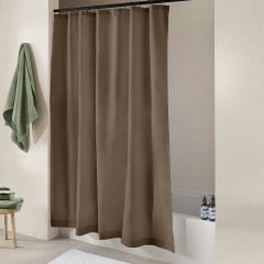 Шторка для душу та ванної COSAS ESPRESSO 180x200 см Шоколадний Рівне