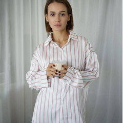 Пижама женская COSAS Tessa M Бело-розовый Одесса