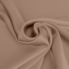 Двоспальна постіль сатин з простирадлом на гумці SAND CS2 Cosas Капучіно 180х220 см Вишгород