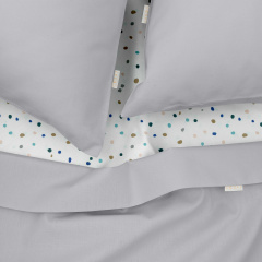 Полуторное постельное белье COSAS Smoky CS10 160х220 см Разноцветный Кропивницкий