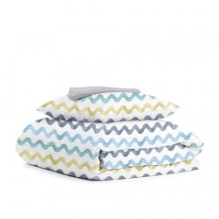 Подростковая постель с простыней на резинке Color Wave CS1 COSAS Белый 160х220 см Ирпень