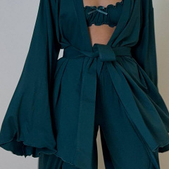 Домашній костюм COSAS Serena Home L Смарагдовий Куйбишеве