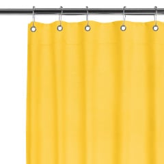 Шторка для душа и ванной COSAS SUMMER с кольцами 180х200 см Желтый Куйбышево