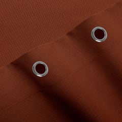 Шторка для душа и ванной COSAS CINNAMON с кольцами 180х180 см Коричневый Братское