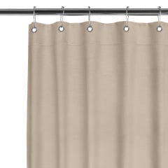 Шторка для душу та ванної COSAS SAVANA з кільцями 180х180 см Бежевий Дубно