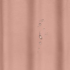 Шторка для душу та ванної COSAS BLUSH з кільцями 180х180 см Пудровий Ладан