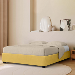 Ліжко двоспальне COSAS Mango Summer 180x200 см Жовтий Новомосковськ