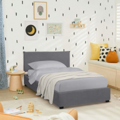 Ліжко односпальне COSAS Mango Stormy 90х200 см Мусон Ясногородка