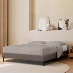 Ліжко двоспальне COSAS Mandarin Latte 160x200 см Бронза Херсон