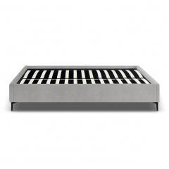 Ліжко двоспальне COSAS Kiwi Rocky 160х200 см Сірий Надвірна