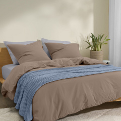 Плед-покривало вафельне COSAS 160х230 см Maya Greek Waffle Сизий Гуляйполе